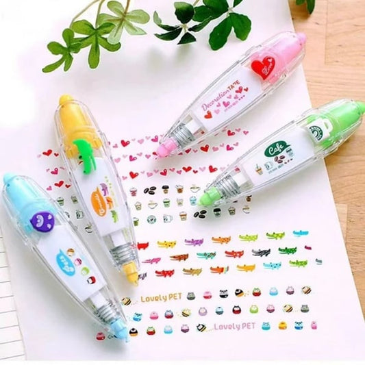 💕Buy 3 for £9.99✨Add three to cart🔥DIY Cute Animals Press Type Decorative Pen