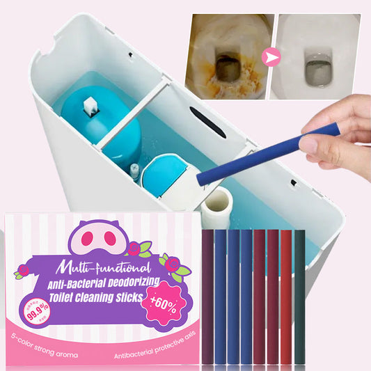 ✨2025 Hot Sale 50% OFF🌈Multi-functional Anti-Bacterial Deodorizing Toilet Cleaning Sticks