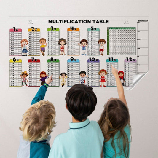 💥Hot Sales-50% OFF💕Educational Dry Erase Multiplication Chart for Kids