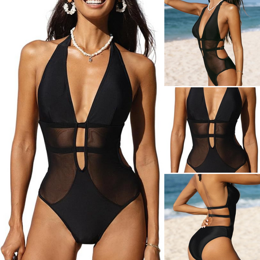 ⏳Limited Time 50% OFF🩱Women's Sexy Black Swimsuit
