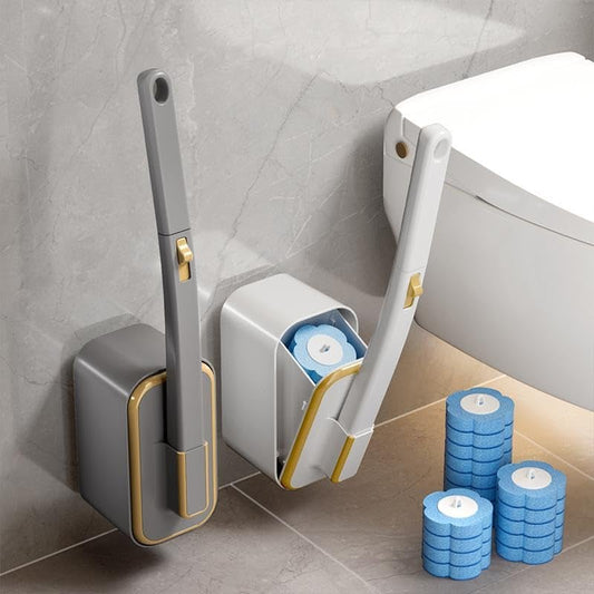 🔥Last Day Sale 50% OFF🔥Wall-Mounted Toilet Brush Set 🚽✨