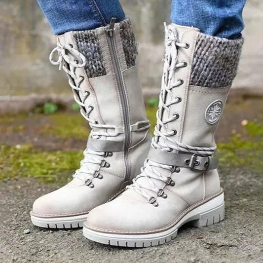 🎁Christmas 50% OFF🔥Women's Waterproof Knee Snow Boots👢
