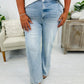 ✨Spring Specials 50% OFF👖High Rise Vintage Wash Tummy Control Top Straight Leg Jeans