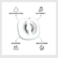 💖ONLY TODAY HOT PRICE: ￡6.99!!🎁Reusable Premium Magnetic Eyelashes with Applicator