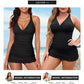 🩱2025 New Type 50% OFF👙Deep V Cross-Back Ruched One-Piece Swimsuit🌊