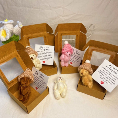 🎁Hot Sale ONLY ￡5.99 TODAY!!🧸✨Little Bear in Box, My Little Worry Bear