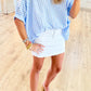 🔥Summer Sale 50% OFF👚Gingham Oversized Top