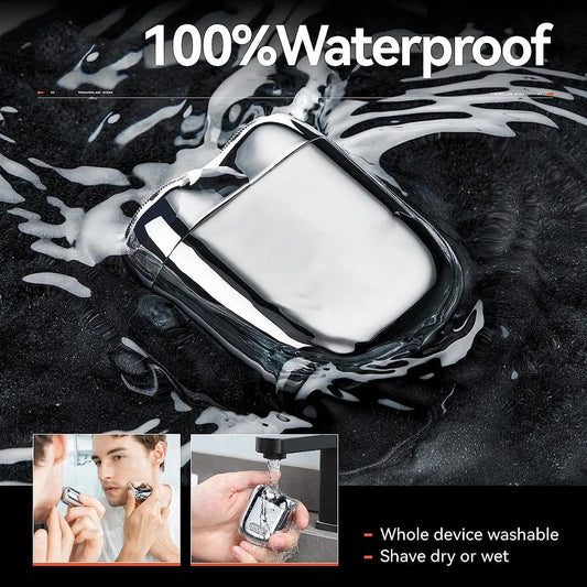 🏆Only £8.99 Last Day Promotion!🎁 2025 New Upgrade Pocket Shaver USB Mini Shavers for Men