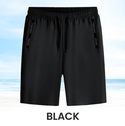 ❄️ Hot Sale 50% OFF🔥2025 Innovative Unisex Ice Silk Fast Dry Stretch Shorts