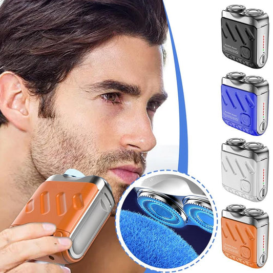 🔥Hot Sale 50% OFF✨Portable Rotary Dual Ring Electric Shaver