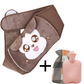🎁Christmas Gift Sale 50% OFF 🎄 Plush Hot Water Bottle Belt For Refilling
