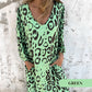 🔥Summer Sale 50% OFF👗Safari Chic Leopard Dress