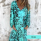 🔥Summer Sale 50% OFF👗Safari Chic Leopard Dress
