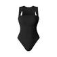 💕Buy 3 for ￡9.99🔥Add three to cart🔥Racerback Wide Shoulder Straps Seamless Bodysuit