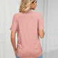 💕Hot Promotion- UP TO 50% OFF🌷V-Neck Solid Color Loose Ladies Tops✨