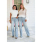 ✨Spring Specials 50% OFF👖High Rise Vintage Wash Tummy Control Top Straight Leg Jeans