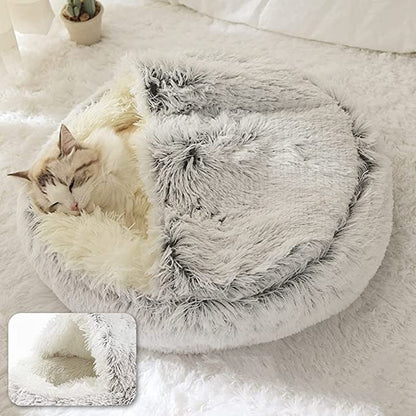 ⏰LAST DAY SPECIAL PRICE:￡12.99!🔥Plush Bed For Dogs & Cats🐶🐱