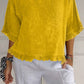 💖LAST DAY SALE 50% OFF👚Loose fit cotton linen summer top