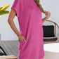 🎉🛍️Hot Promotion 50% OFF💃2025 New Women's Lightweight Summer Short Sleeve Dress with Pockets