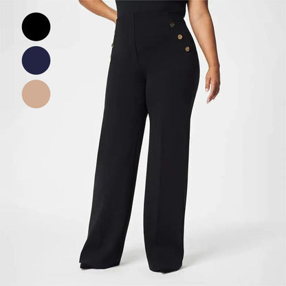 🎁Hot Sale 50% OFF💕High Stretch High Waist Wide Leg Trousers