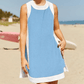 ⏰Hot Sale Only Today: 67% OFF!!⚡Women's Casual Color Block Sleeveless Tops Matching Shorts with Pockets