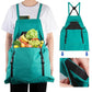 🔥Last Day Special Sale 50% OFF💕Cross Back Gardening Apron With Deep Kangaroo Release Pockets