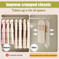 🔥2025 Hot Sale 50% OFF❤️‍🔥Space Saving Hanging Garment Bag with Self Compression Zipper