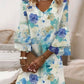 💕Hot Sale 50% OFF👗Romantic Floral Print V-Neck Mini Dress