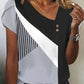 💕Hot Sale 50% OFF👚V-Neck Button Up Short Sleeve Blouse