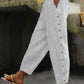 💕Hot Sale 50% OFF🌸Comfy Blue Striped Side Pocket Pants