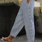 💕Hot Sale 50% OFF🌸Comfy Blue Striped Side Pocket Pants