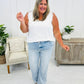 ✨Spring Specials 50% OFF👖High Rise Vintage Wash Tummy Control Top Straight Leg Jeans
