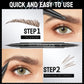 💖Achieve Perfect Brows Instantly-50% OFF✨2-in-1 Dual-Ended Eyebrow Pen