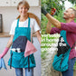 🔥Last Day Special Sale 50% OFF💕Cross Back Gardening Apron With Deep Kangaroo Release Pockets