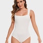💕Buy 3 for ￡9.99🔥Add three to cart🔥Racerback Wide Shoulder Straps Seamless Bodysuit