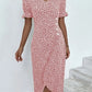 🌷LAST DAY 50%OFF🍃Women's floral v-neck printed dress