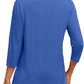 🌸Spring Specials 50% OFF👚Women's 3/4 Sleeve V Neck Solid Color Top