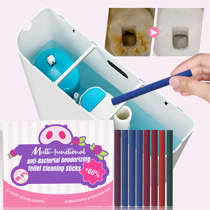 ✨2025 Hot Sale 50% OFF🌈Multi-functional Anti-Bacterial Deodorizing Toilet Cleaning Sticks