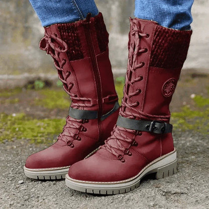 🎁Christmas 50% OFF🔥Women's Waterproof Knee Snow Boots👢