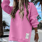 💖Limited Sale 50% OFF💖Long Sleeve Pullover Zipper Slit Casual Sweatshirt Dress🔥