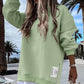 💖Limited Sale 50% OFF💖Long Sleeve Pullover Zipper Slit Casual Sweatshirt Dress🔥