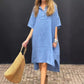 💃HOT SALE 50% OFF💃Oversized Shirt Midi Dress with Pocket