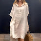 💃HOT SALE 50% OFF💃Oversized Shirt Midi Dress with Pocket