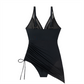 👙2025-Summer Sale 50% OFF💃Slimming Mesh Sheer Sarong Wraps Swimsuit