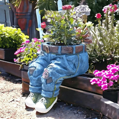 🔥Hot Sale 50% OFF🌷Creative 3D Jeans Shaped Flower Pot