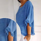 💖LAST DAY SALE 50% OFF👚Loose fit cotton linen summer top