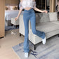 🔥New Hot Sale 50% OFF👖High Waisted Elastic Micro-flare Jeans