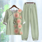 💕Hot Sale 50% OFF👚Women's Casual Daily Short-sleeved Top & Pants 2-piece Set