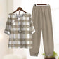 💕Hot Sale 50% OFF👚Women's Casual Daily Short-sleeved Top & Pants 2-piece Set