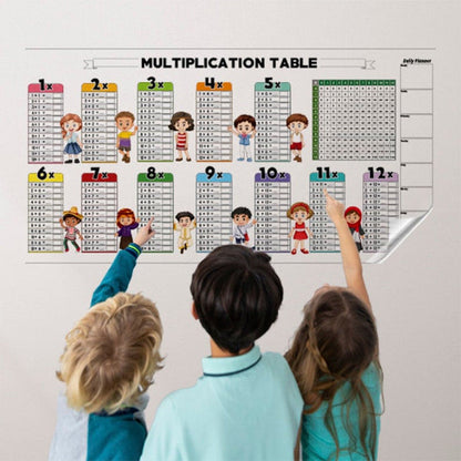 💥Hot Sales-50% OFF💕Educational Dry Erase Multiplication Chart for Kids